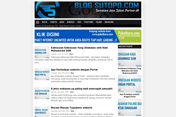 Superfast theme site design template sample
