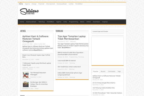 sutrisno.info site used Sutrisno