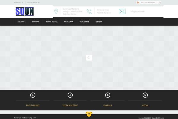 Yakamoz theme site design template sample