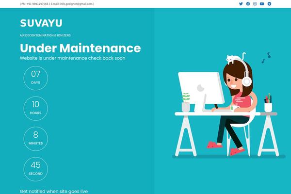 Site using Skt-templates plugin