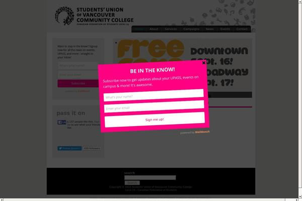suvcc.ca site used Suvcc