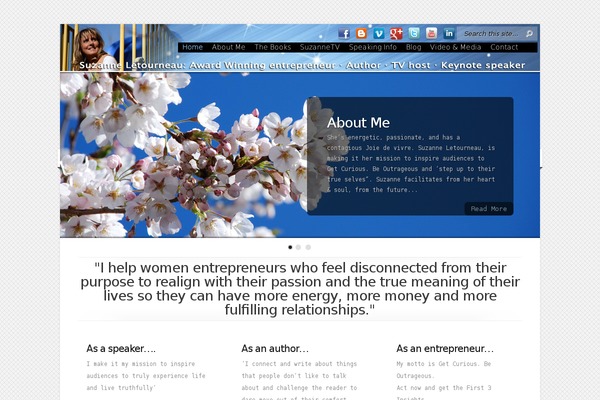 Chameleon theme site design template sample