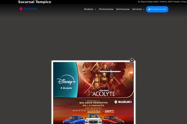 Site using Supercarousel plugin