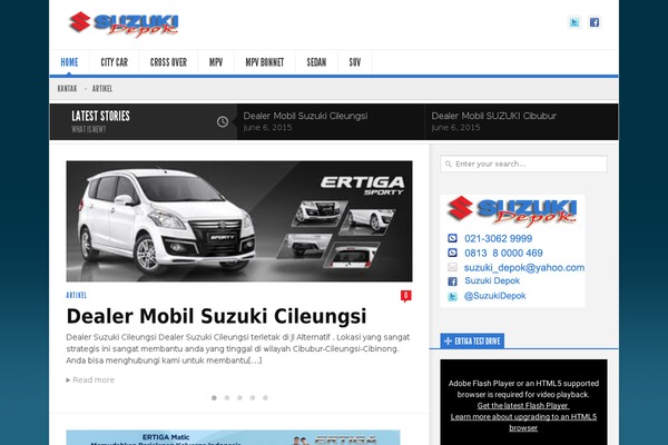 suzukidepok.com site used Showroom
