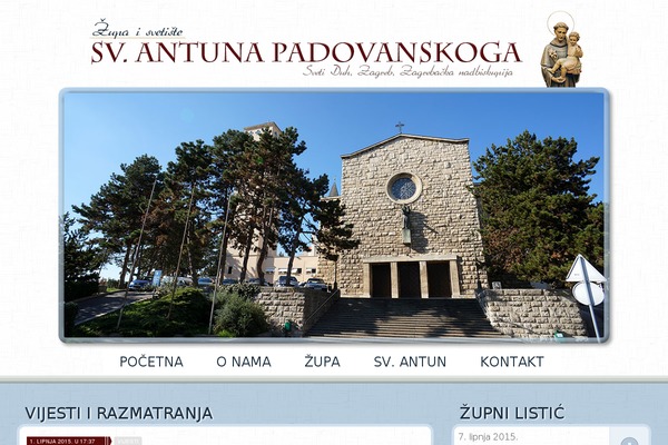sv-antun.hr site used Bazilika