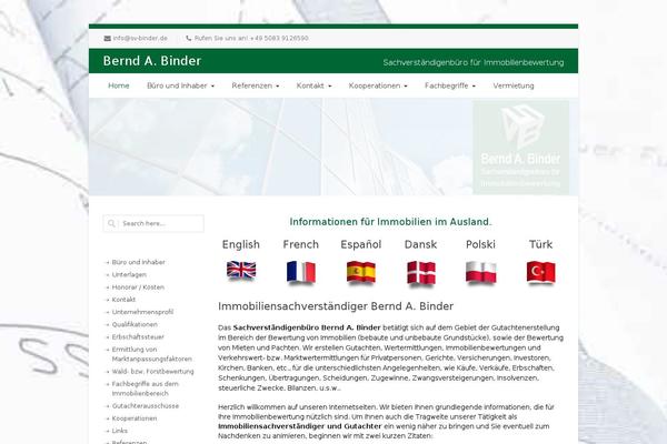 Nimva theme site design template sample