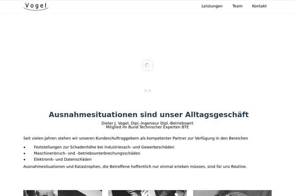 TheFox theme site design template sample