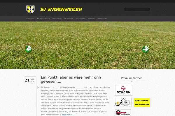 Site using WP-Ticker plugin