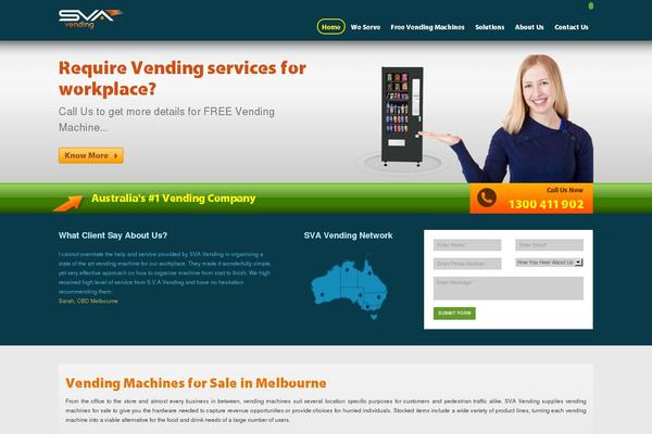 sva-vending.com.au site used Zerif-lite-child