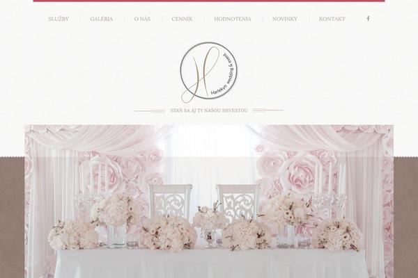 svadbapoprad.sk site used Theme45883