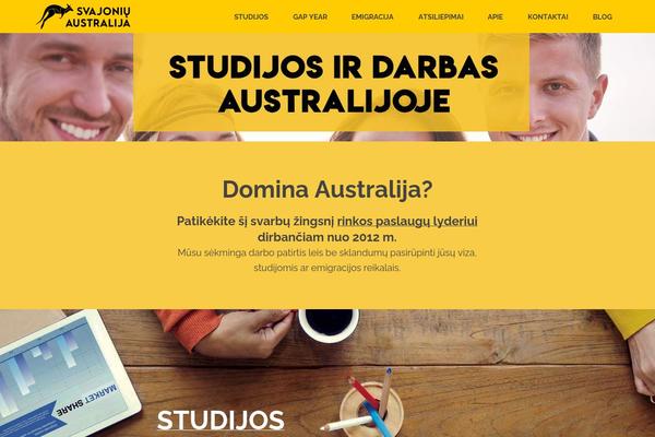 Site using Dreamgrow Scroll Triggered Box plugin