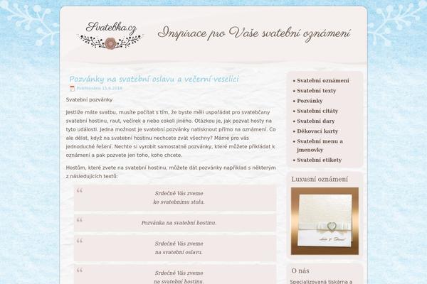 Site using Scroll Text Widget plugin