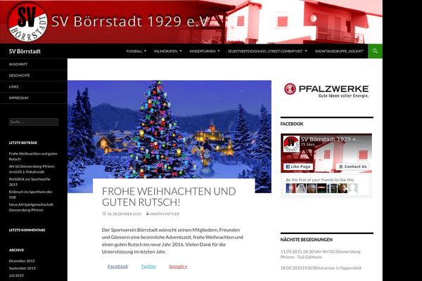 Donovan theme site design template sample