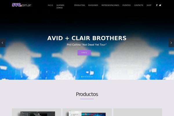 Story theme site design template sample