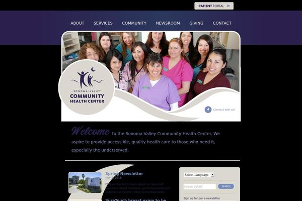 svchc.org site used Svchc-child