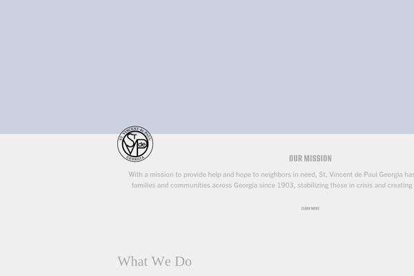 svdpgeorgia.org site used Svdp