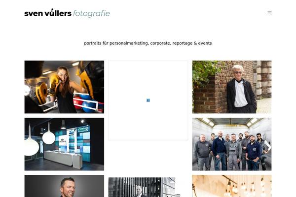 Oshine theme site design template sample