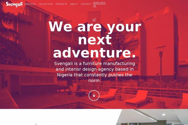 Salient theme site design template sample