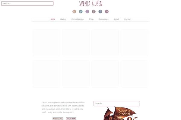 GK Portfolio theme site design template sample