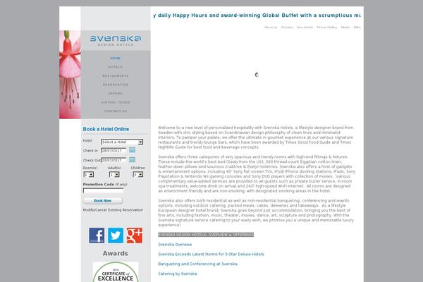 svenskahotels.com site used Svenska_v2