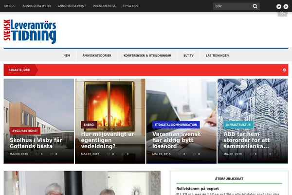 svenskleverantorstidning.se site used Madd-magazine-premiumwp