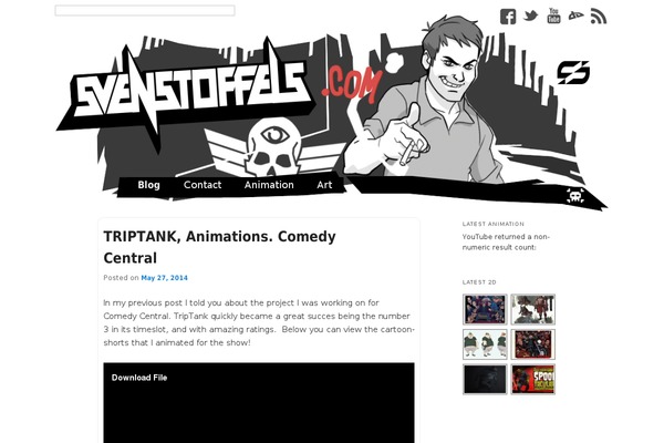 Site using Videojs HTML5 Player plugin