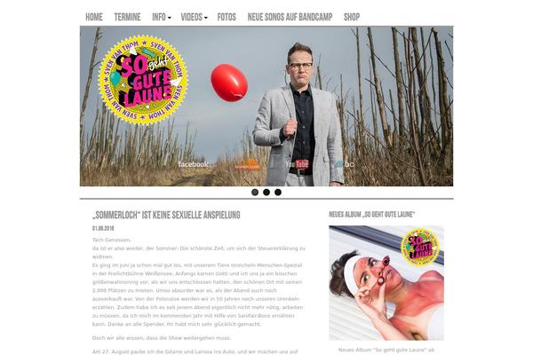 Dark-n-gritty theme site design template sample