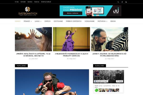 Ionmag theme site design template sample