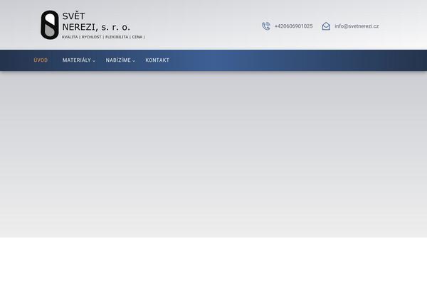 Batiment theme site design template sample