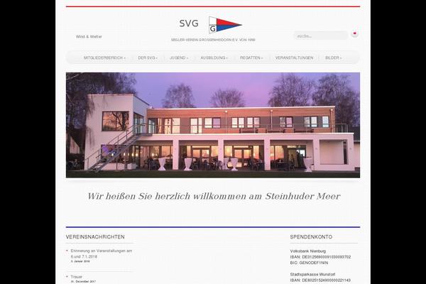 Simple’n’Bright theme site design template sample