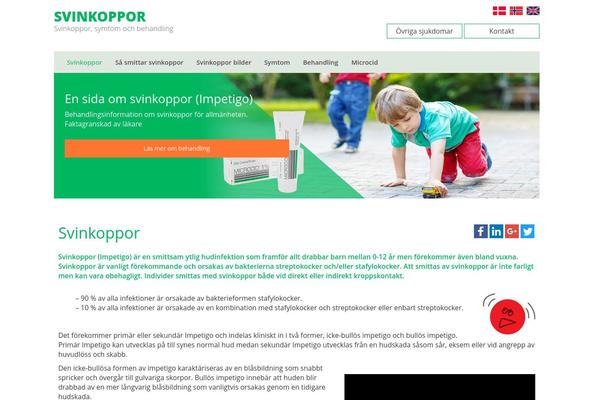 Site using Sociable plugin