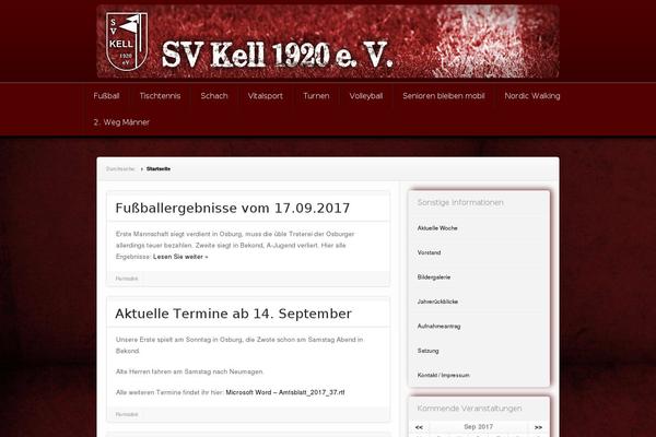 Site using Homepages plugin