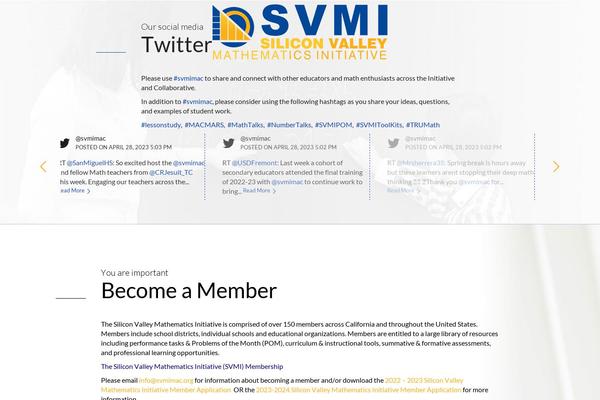 Site using WP Social Media Slider Lite plugin