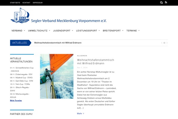 Magazine theme site design template sample