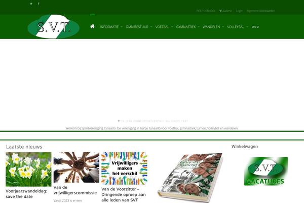 KLEO Child theme site design template sample