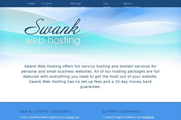 swankwebhosting.com site used Watercolors-v2