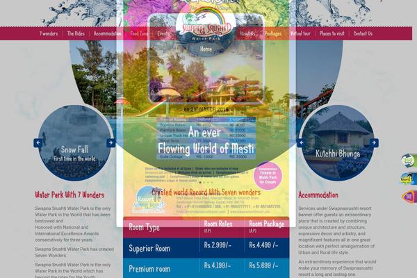 swapnasrushtiwaterpark.com site used Versatile-business-pro