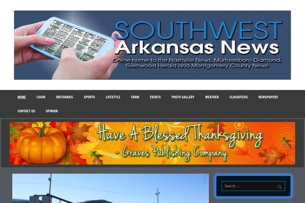 NewsMag theme site design template sample