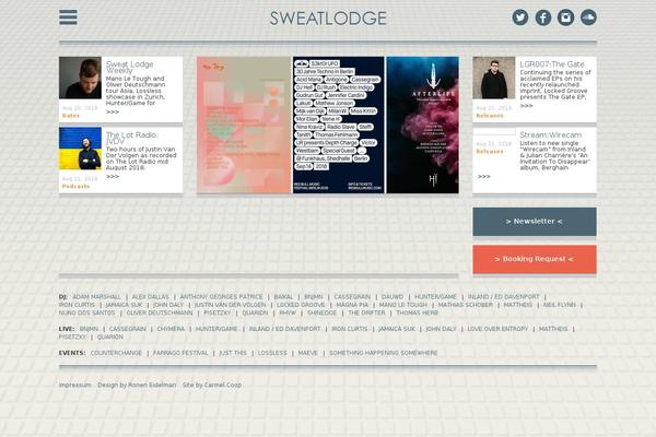sweatlodgeagency.com site used Sweatlodge