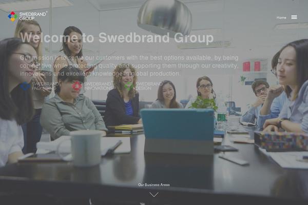 Stockholm Child theme site design template sample