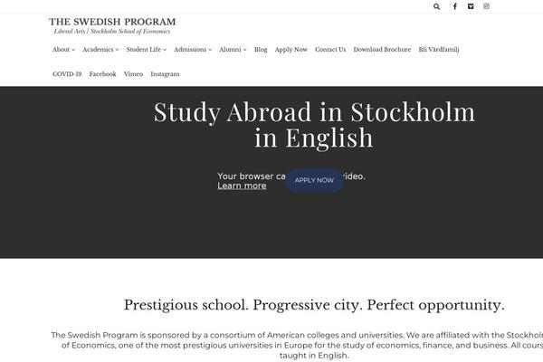 Site using Vimeo-background-vc-addon plugin