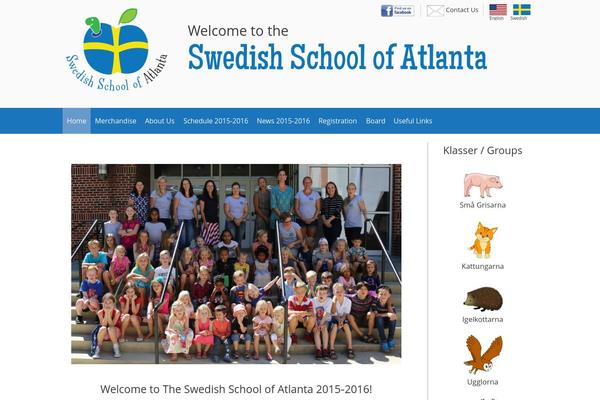 swedishschoolatlanta.org site used Gp-child-svskolan