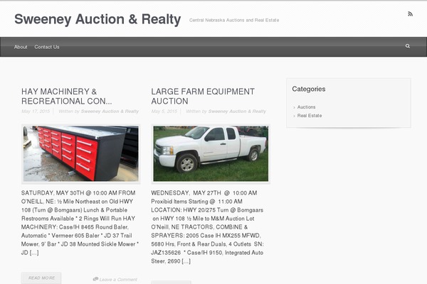Rambo theme site design template sample