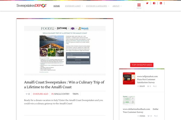 VT Blogging theme site design template sample