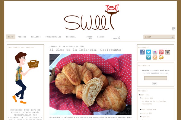 Baker theme site design template sample