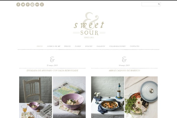 Site using Visual Recipe Index plugin