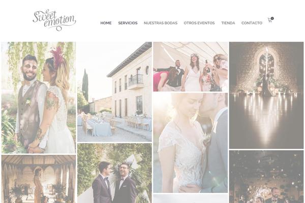 Fleur theme site design template sample