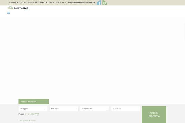 WP Residence theme site design template sample