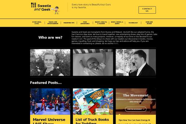 Anna theme site design template sample