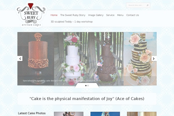 Seven Blog theme site design template sample